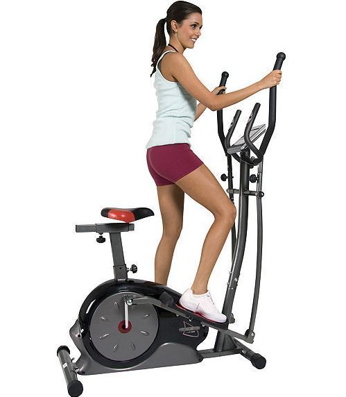 lot 53 image: Body Flex 2-in-1 Elliptical Trainer