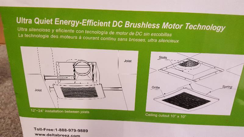 lot 98 image: Delta-Breez Ventilation System WHumidity Sensor