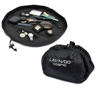 lot 104 image: 2 - LaynGo Ultimate Cosmetic Bag wzipper Compartment