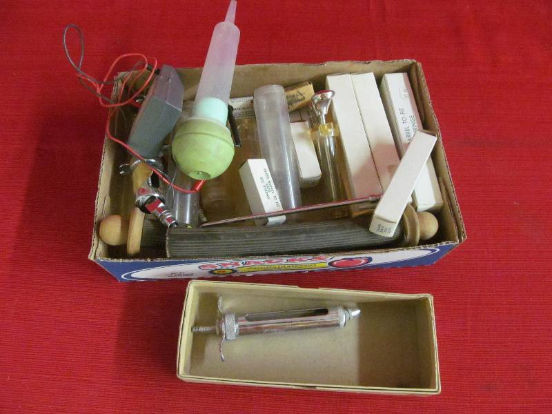lot 73 image: syringe parts