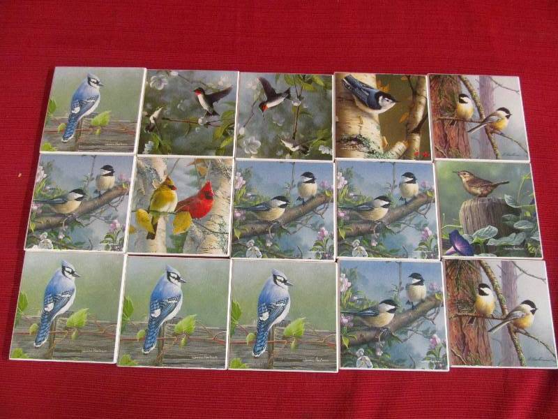 lot 82 image: tile coasters