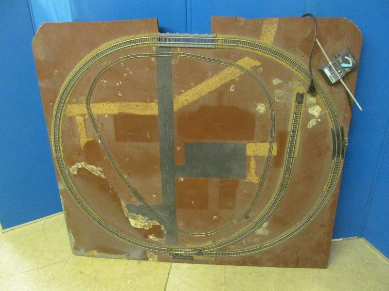 lot 107 image: train track on board