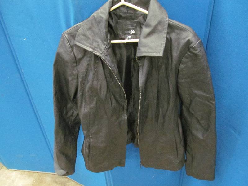 lot 223 image: leather jacket