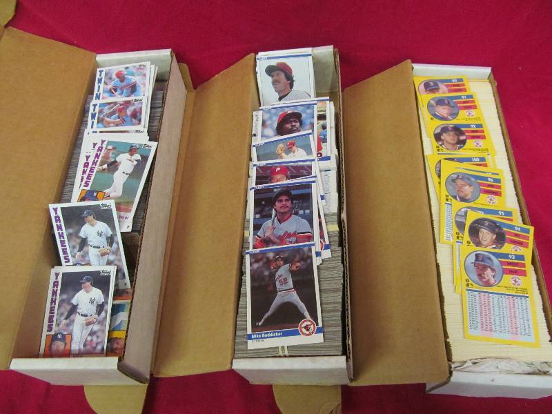 lot 277 image: sports trading cards