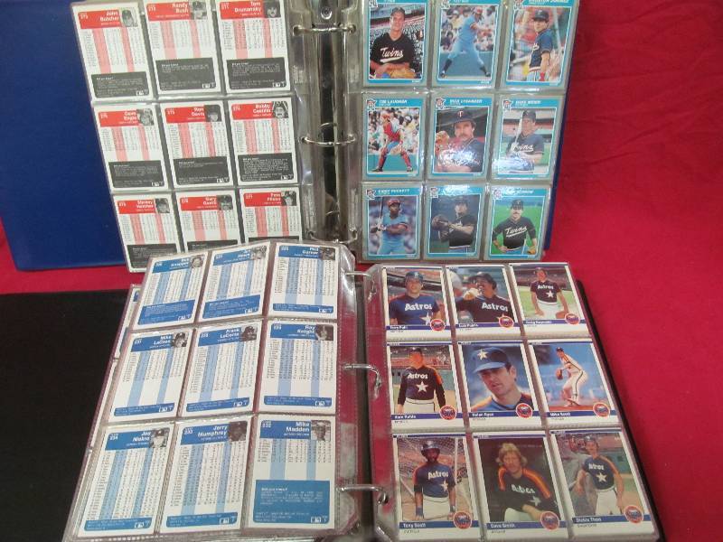 lot 281 image: sports trading cards