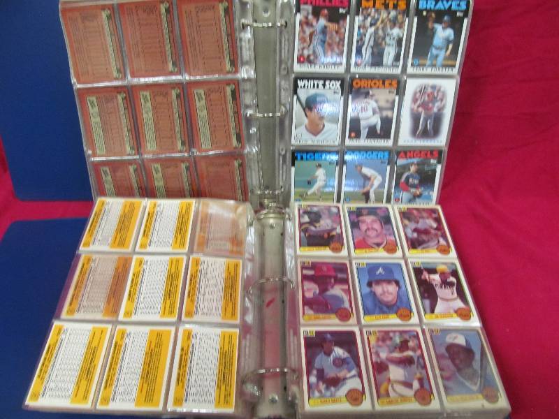 lot 282 image: sports trading cards