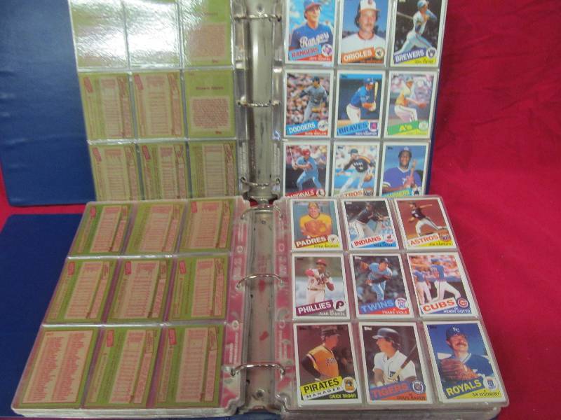 lot 283 image: sports trading cards