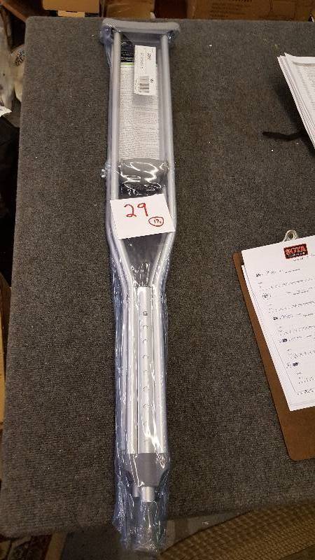 lot 29 image: Drive - Aluminum Crutches