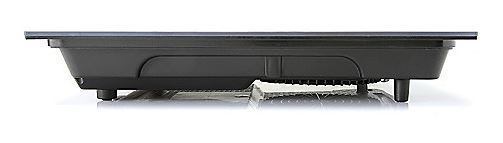 lot 47 image: Cooks Companion 1500W LED Colored Glass Programmable Induction Cooker  - BLACK