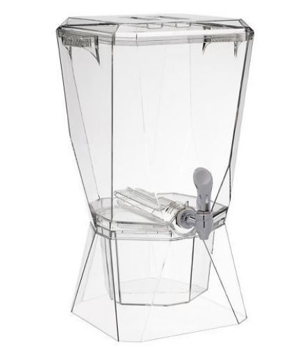 lot 13 image: Creative Wear Acrylic Beverage Dispenser  3.5 Gal