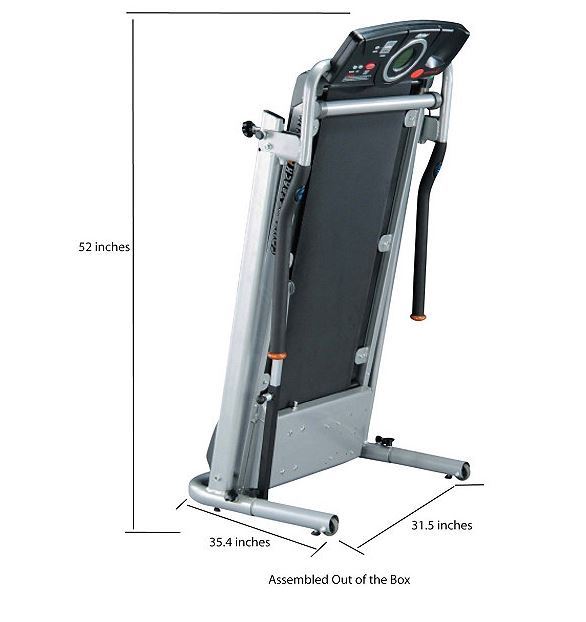 lot 21 image: Exerpeutic Electric Walking Treadmill