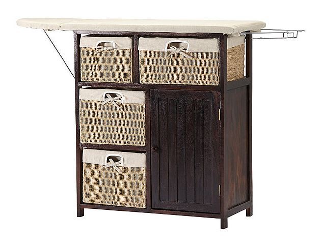 lot 142 image: Mcleland Design Ironing board with storage