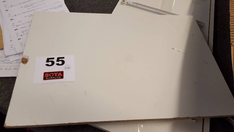 lot 55 image: 5 Drawer Storage Unit- White