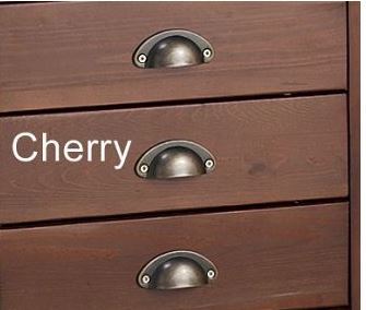 lot 88 image: 10 Drawer Taboret - Cherry
