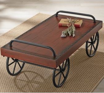 lot 34 image: Cocktail Table - Wood