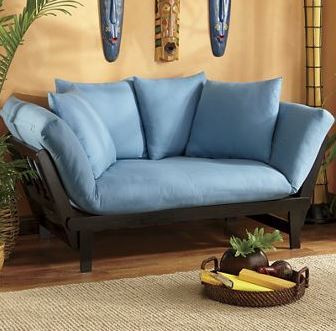 Lounger Sofa Bed - blue