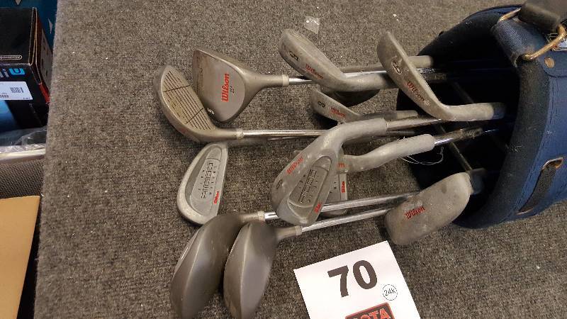 Wilson HT 1000 Set of Golf Clubs wBag