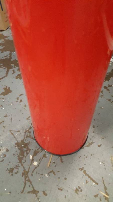 Automatic Trash Can Large  Red