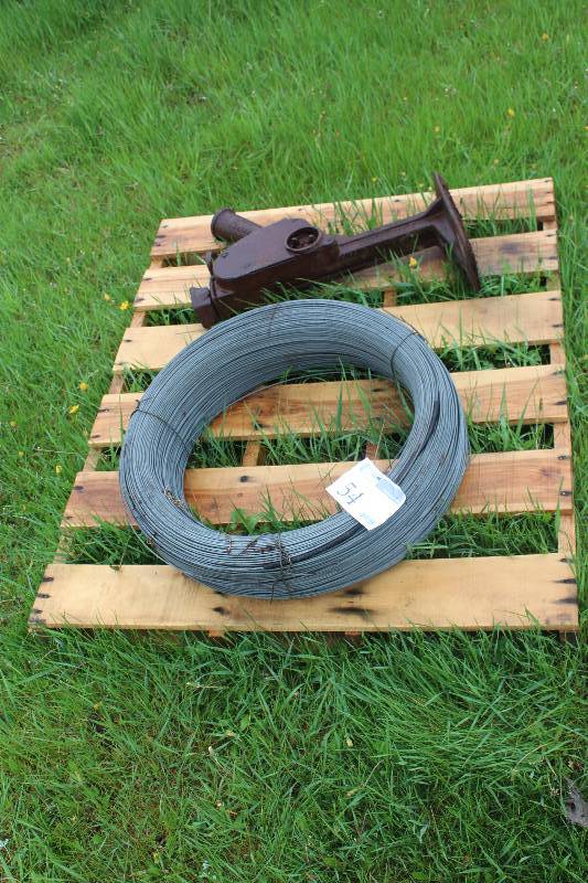 lot 54 image: Pallet Lot Including Barrett Jack Steel Cable