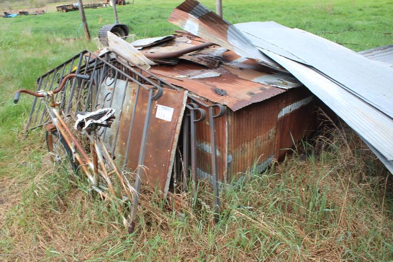 lot 114 image: Pile Lot of Scrap Metal