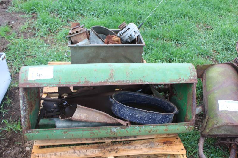 lot 136 image: Pallet Lot of Scrap Metal