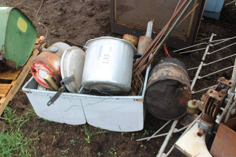 lot 135 image: Pile Lot of Scrap Metal