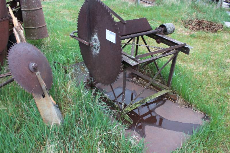 lot 156 image: Lot of (2) Commercial Wood Saws