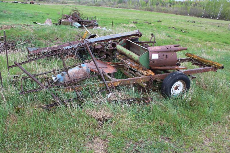 lot 163 image: Truck Frame, Scrap Metal