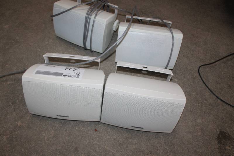 Lot of (4) Bookshelf Speakers