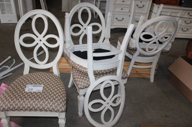 Lot of (5) Dining Chairs