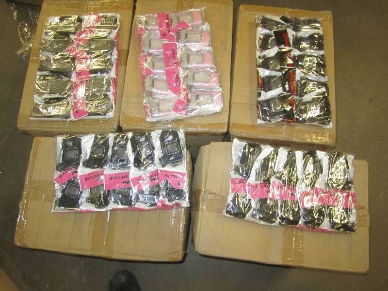 5 cases of assorted cell phone acce...