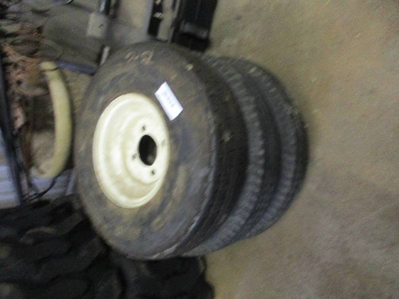 Trailer rims and tires
