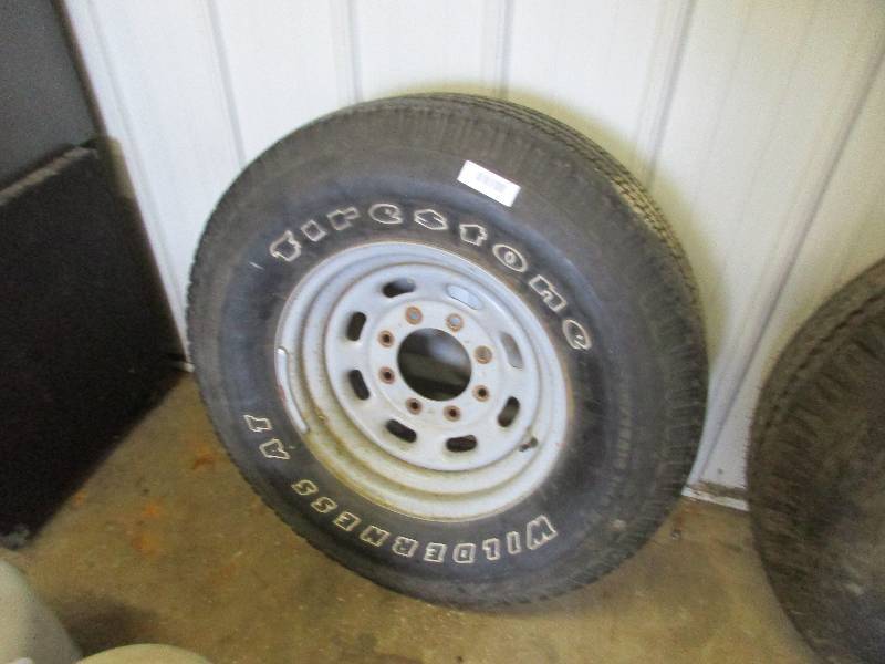 Spare tire and rim