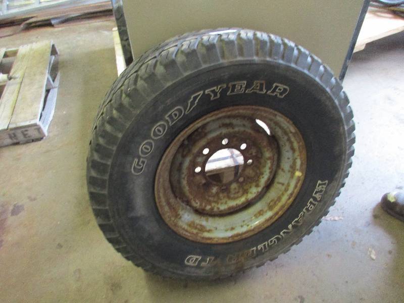 Spare tire & rim