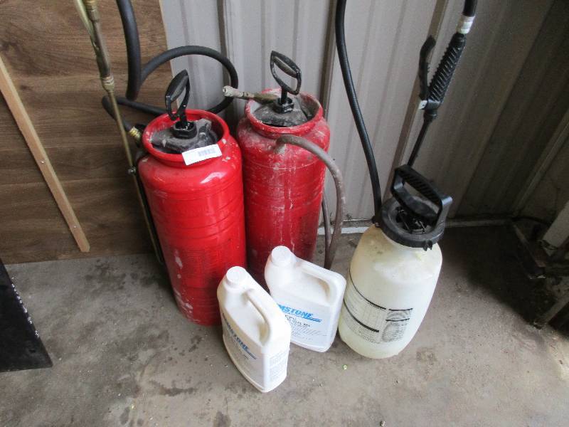 Sprayers and concrete sealer