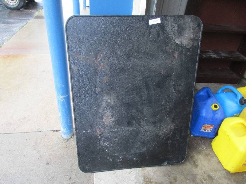 Wood stove floor shield
