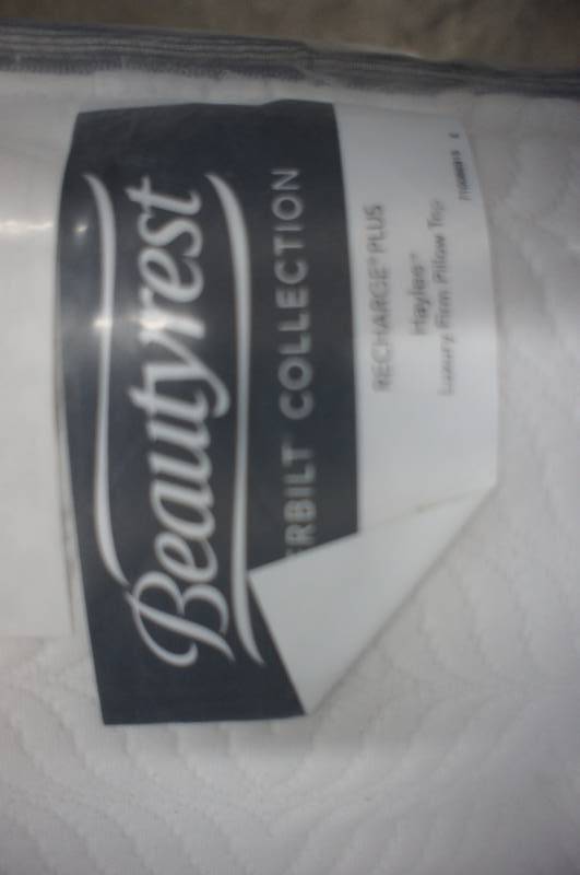 lot 5 image: Simmons Beautyrest Vanderbilt Collection Recharge Plus Haylee Luxury firm Pillow Top Queen Size Mattress
