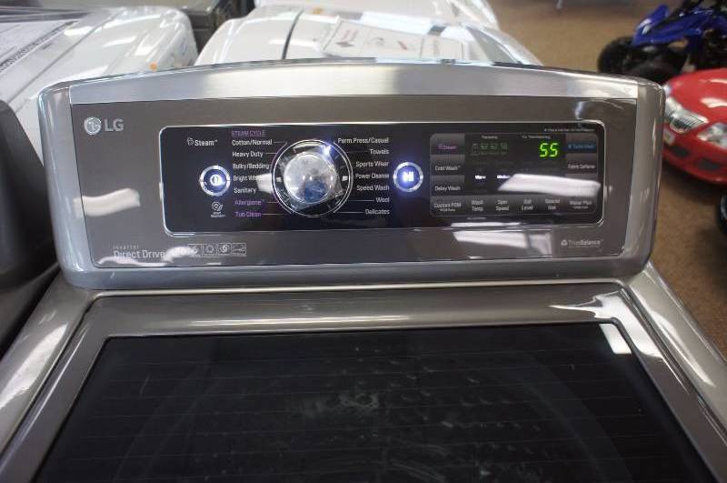 lot 7 image: LG Washer- Model # (WT5680HVA)