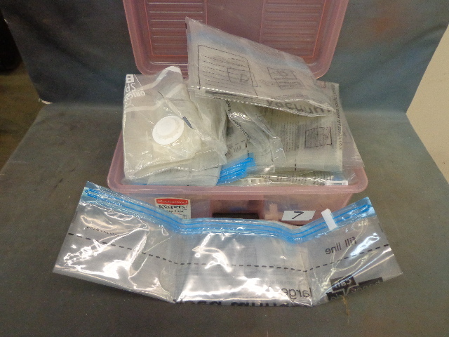 lot 7 image: Space Bags & Storage Container