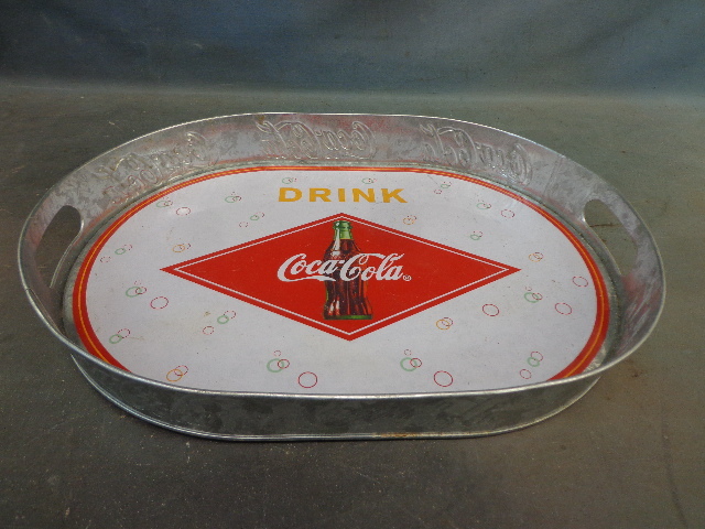lot 9 image: Galvanized Coke Tray