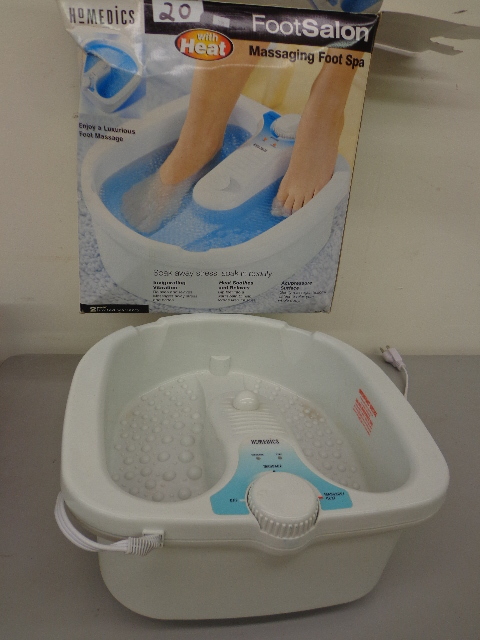 lot 20 image: Foot Salon Massaging Foot Spa With Heat
