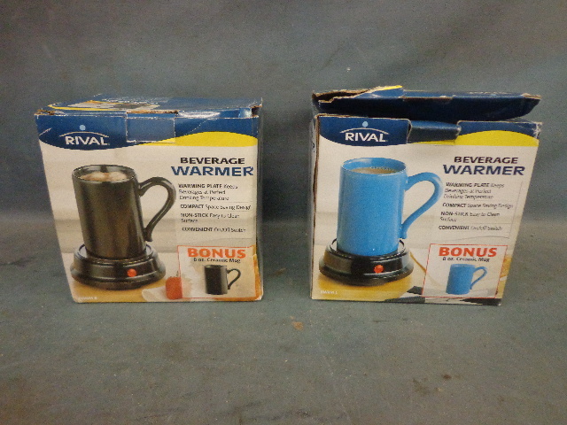 lot 33 image: 2 Rival Beverage Warmers With Cups
