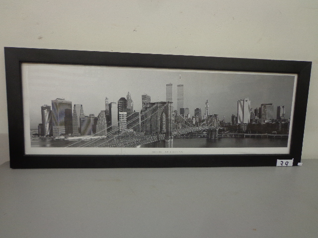 lot 39 image: Manhattan Morning Picture Of The Twin Towers