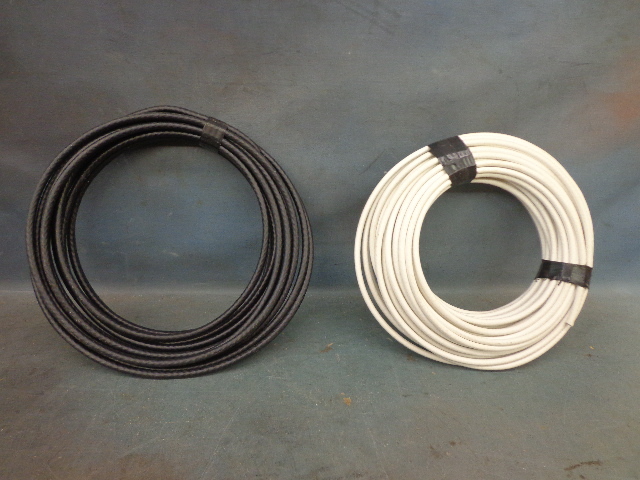 lot 48 image: White & Black Cable