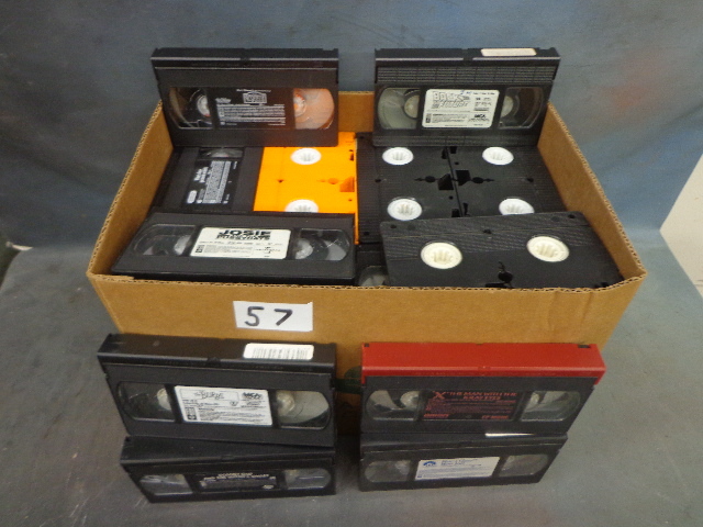 lot 57 image: VHS Tapes