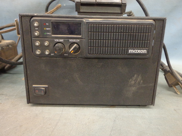 lot 139 image: Maxon CB Base Station & Maxon CB