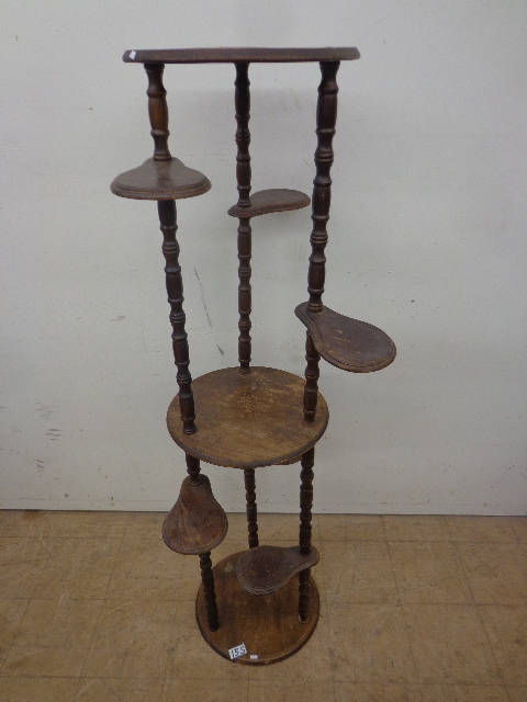 lot 155 image: Wood Plant Shelf