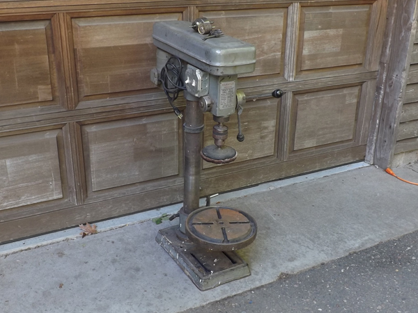 lot 44 image: Large Industrial Working Milwaukee Drill Press
