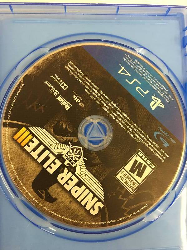 lot 42 image: sniper elite 3 for the ps4