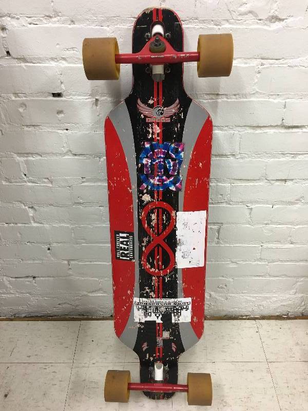 lot 48 image: Dregs Paradox Longboard Skateboard Complete